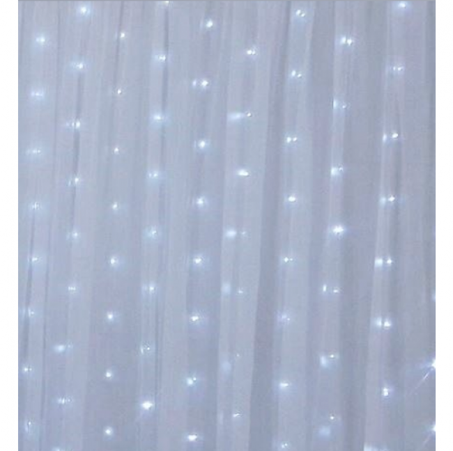 Cortinas de Led Branca 3x3 Metros 220v