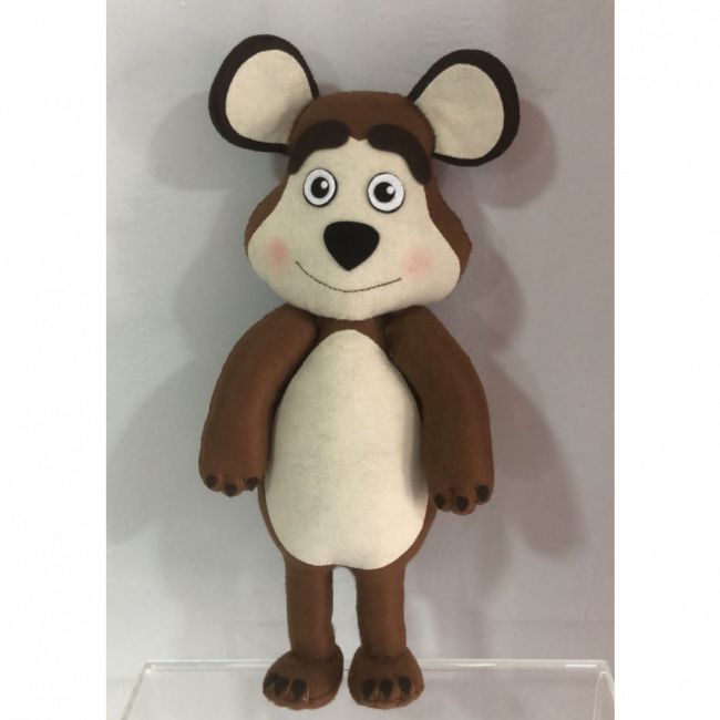 Boneco Urso em Feltro