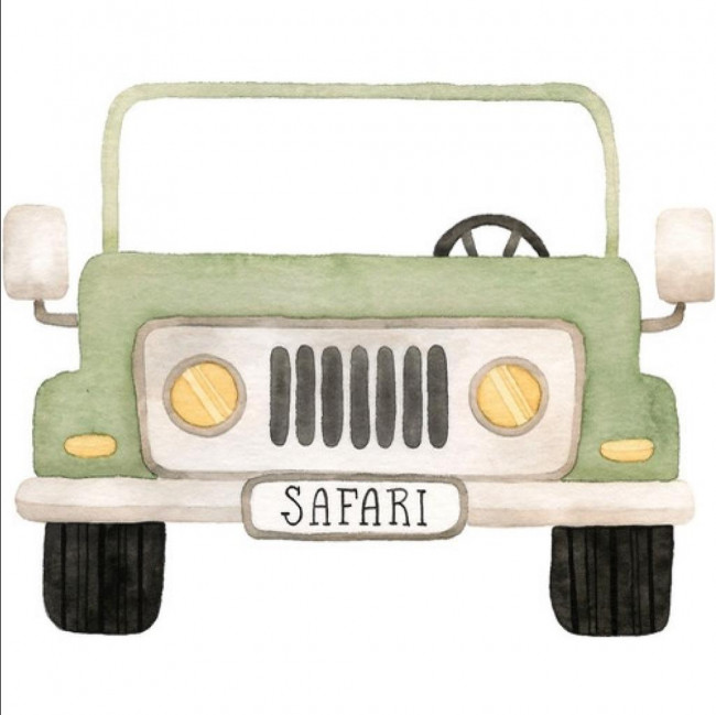 Totem Carro Jeep Safari 60cm