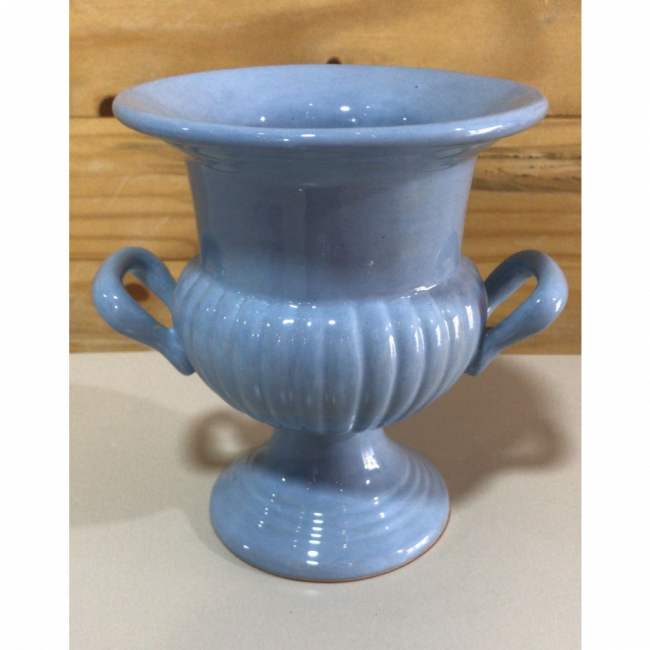 Vaso com alça Azul