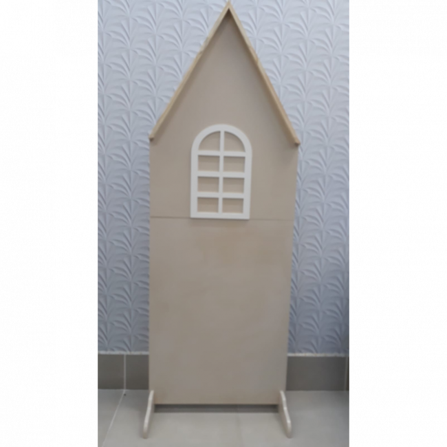 CASINHA DE CHÃO  DESMONTÁVEL - COR AREIA - ALTURA 1,80 LARG 66CM