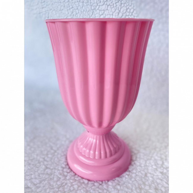 VASO DUBAI ACCRILICO ROSA