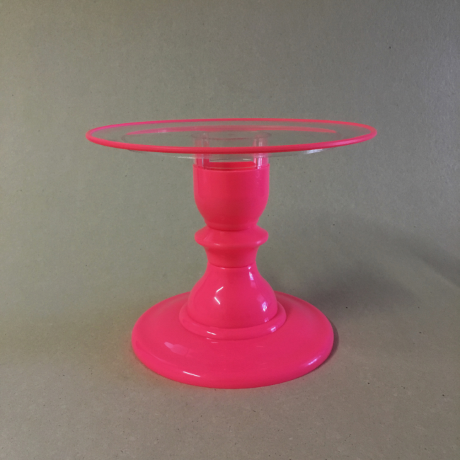 Prato Moderno Neon Rosa M