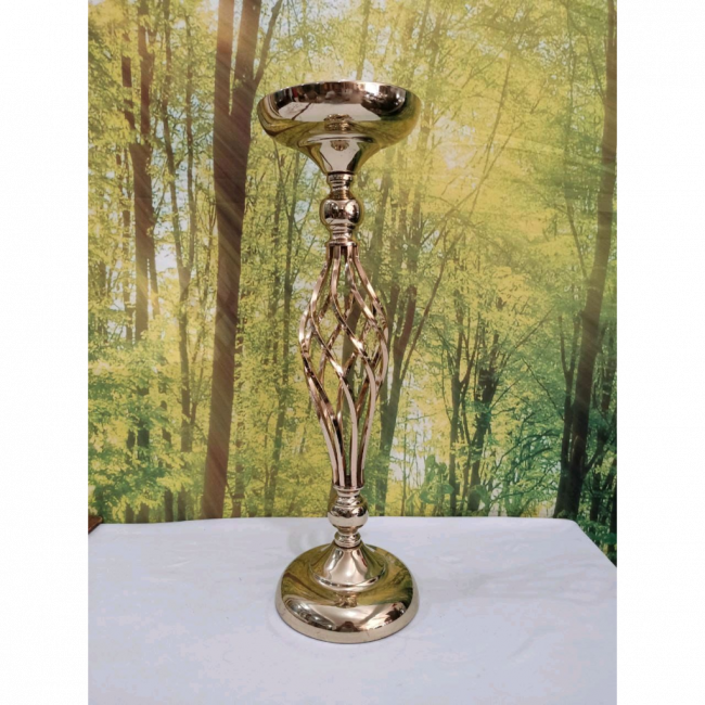 Castiçal Dourado Treliça