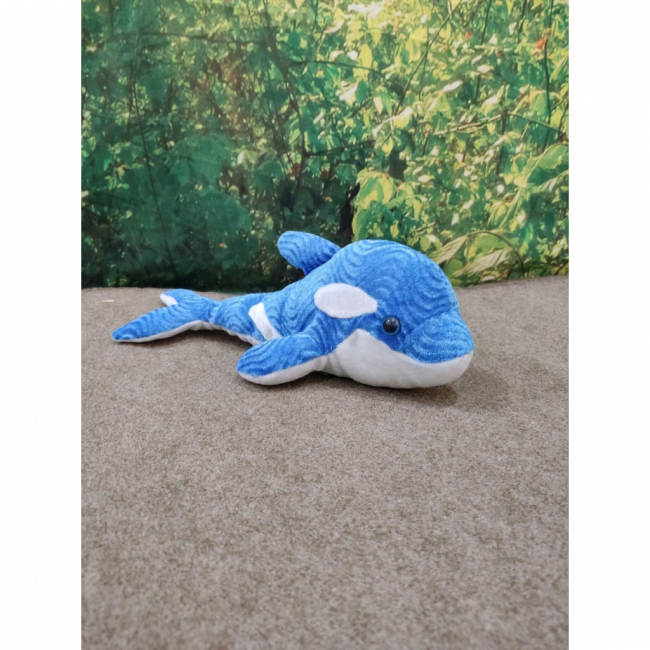 Golfinho Azul P - pelúcia
