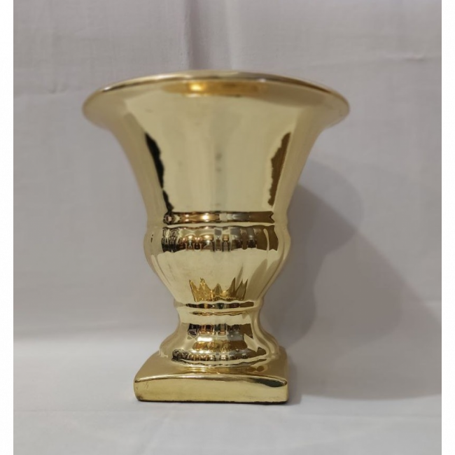 Vaso/Taça Romana Dourada