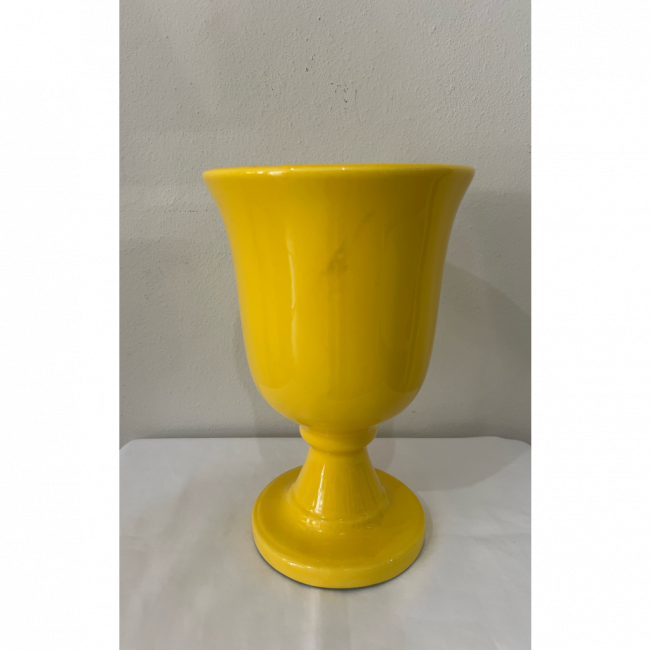 Vaso Amarelo Tulipa