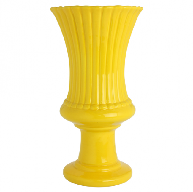 Vaso Real GG Decorativo amarelo