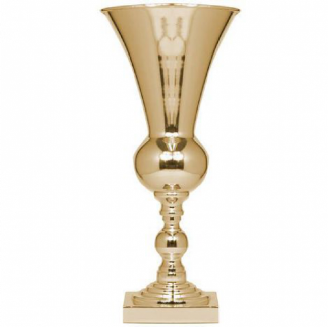 Vaso Metal Cone Alta