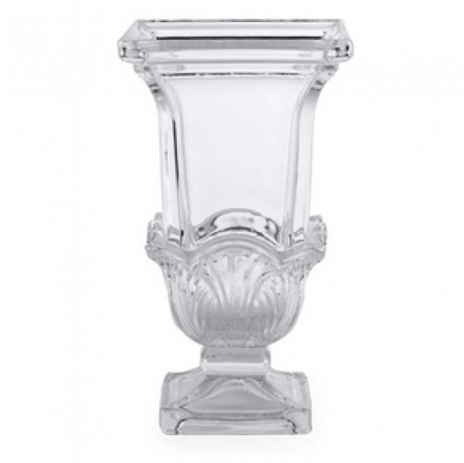 Vaso vidro Cristal Borda Quadrada MD