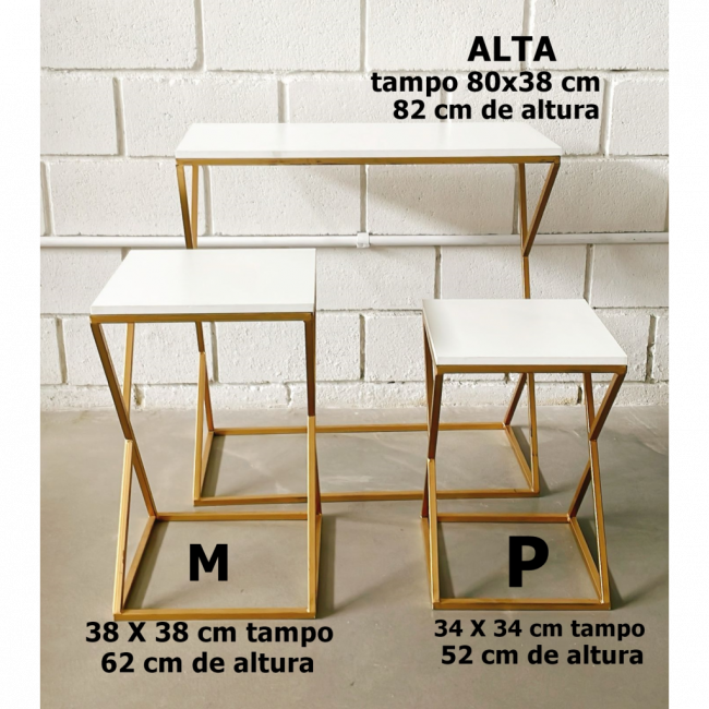 MESA TRIANGULAR M