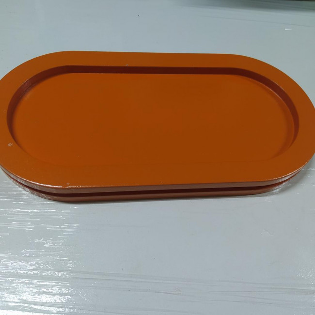 BANDEJA LARANJA OVAL