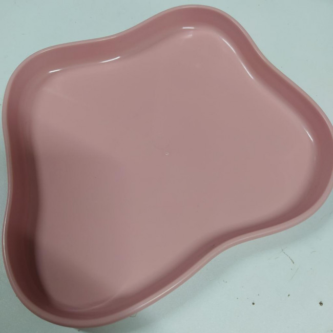 BANDEJA ORGÂNICA ROSA RETRO M