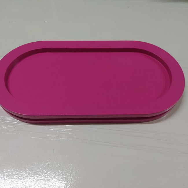 BANDEJA PINK OVAL