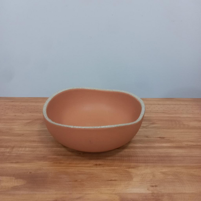 BOWL TERRACOTA COM AREIA G