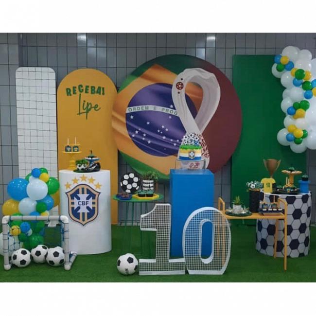 FESTA FUTEBOL BANDEIRA DO BRASIL