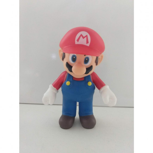 LÚDICO BONECO MÁRIO BRÓS VERMELHO