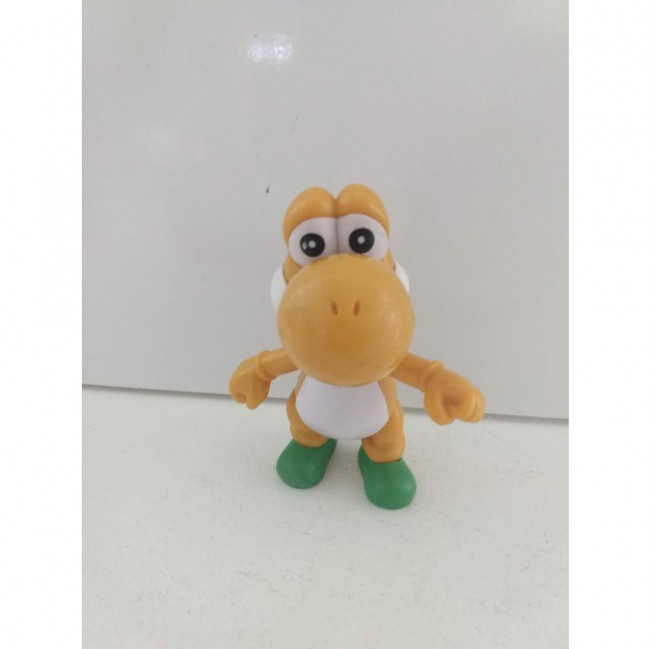 LÚDICO BONECO YOSHI DO MÁRIO BRÓS AMARELO