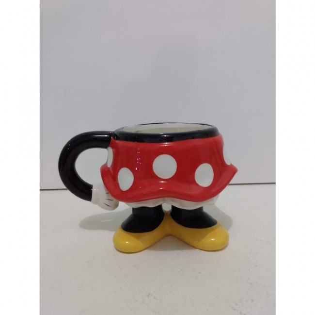 LÚDICO CERÂMICA CANECA MINNIE VERMELHO