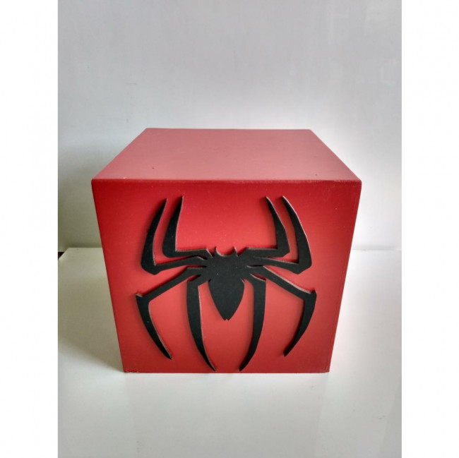 LÚDICO CUBO HOMEM ARANHA VERMELHO