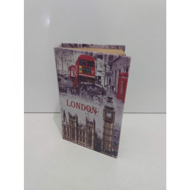 LÚDICO LIVRO LONDON MARROM