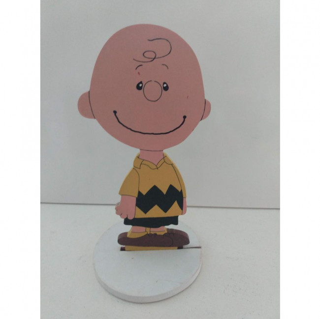 LÚDICO MDF CHARLIE DO SNOOPY BEGE