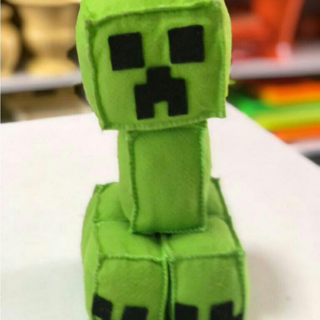 LÚDICO PELUCIA MINECRAFT VERDE