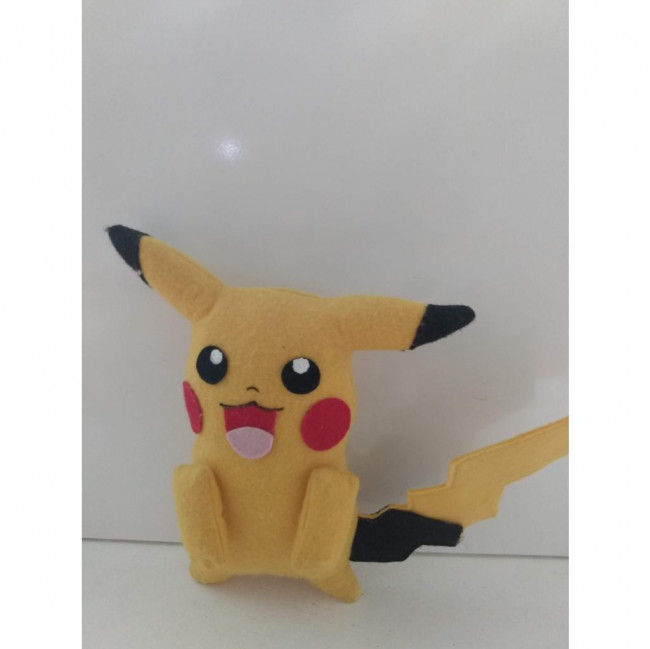 LÚDICO POKÉMON PIKACHU FELTRO AMARELO