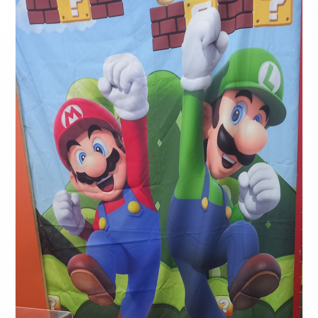 SUBLIMADO SUPER MARIO 1X2M