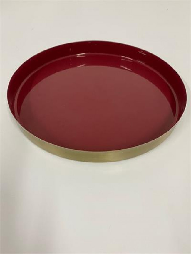 BJ - METAL - RED - MARSALA E DOURADO - D32A3,5 - G