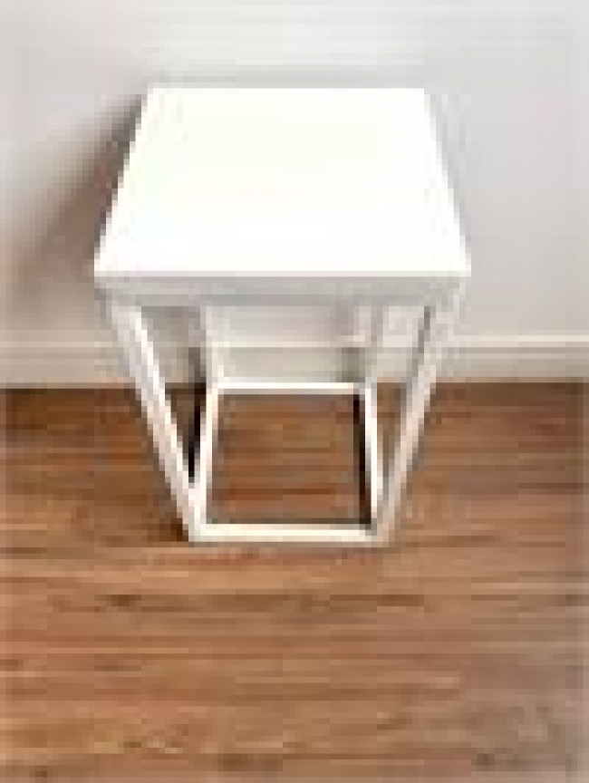 MB - MESA CUBO FERRO - 40X40X58 - M