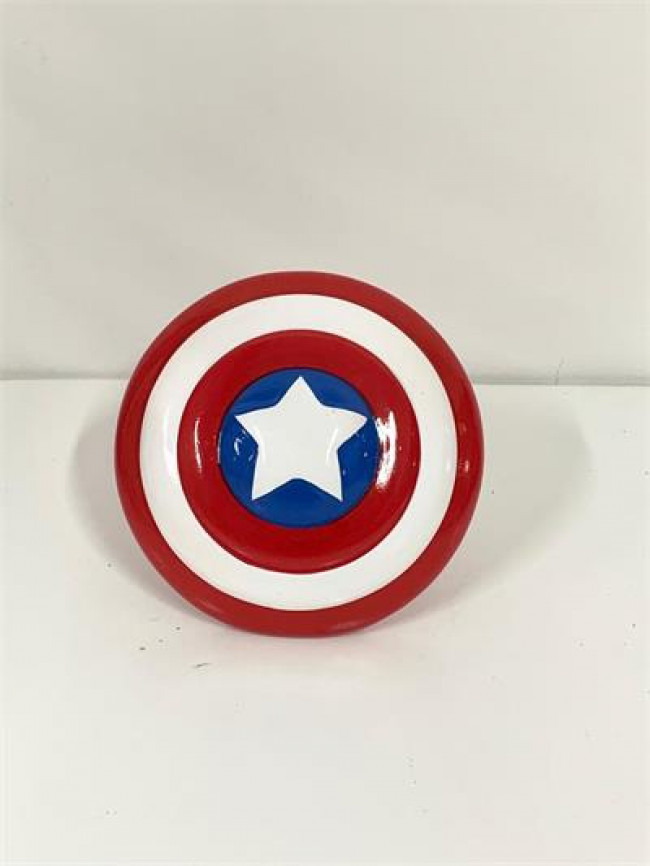 ED CER ESCUDO CAPITÃO AMERICA D20 M