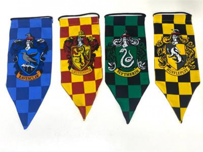 ED BANDEIRA HARRY POTTER CASAS  14X37 C4