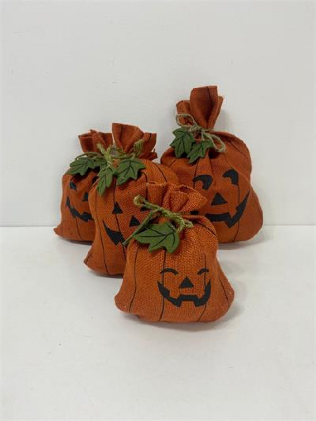 ED TEC SACO ABOBORA LARANJA HALLOWEEN KITÇ/ 4 M