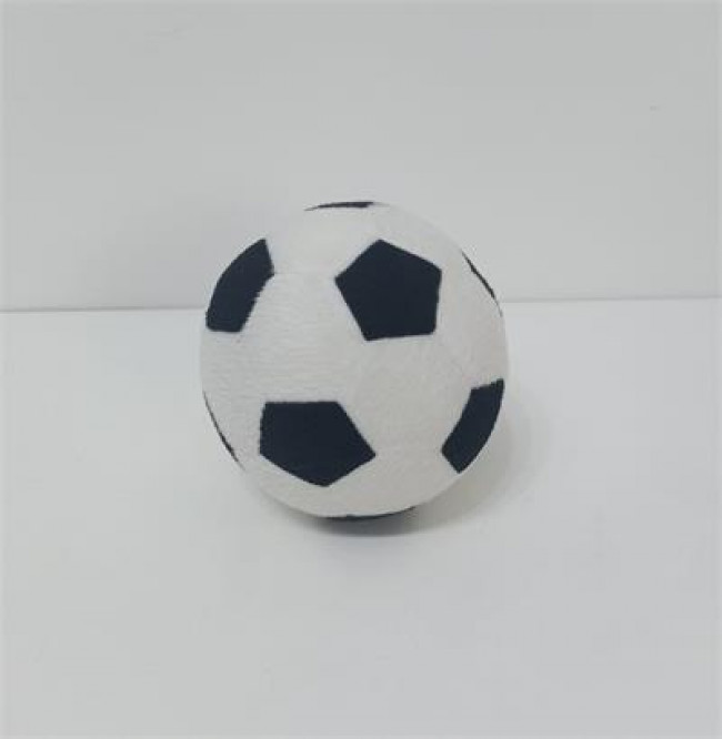 ED  PEL BOLA DE FUTEBOL  PRETO E BRANCO D14CM