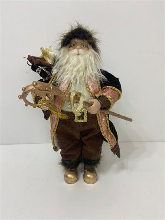 ED PLAS PAPAI NOEL C/CAJADO ROSÉ NATAL A64 GG