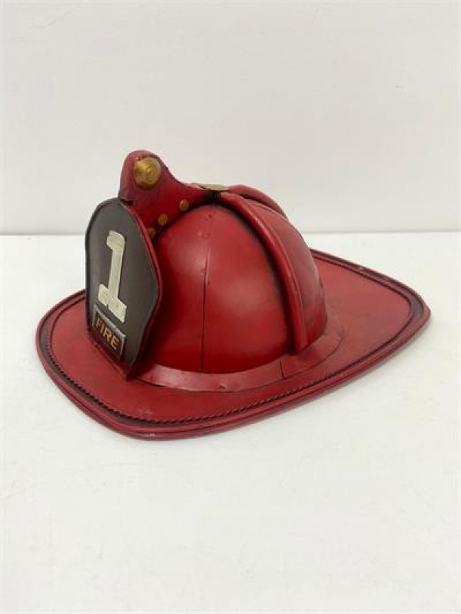 ED FERRO CAPACETE BOMBEIRO VERMELHO A13C26 M