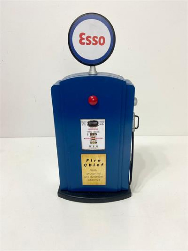 ED MAD POSTO ESSO  VINTAGE AZUL A44C20L8