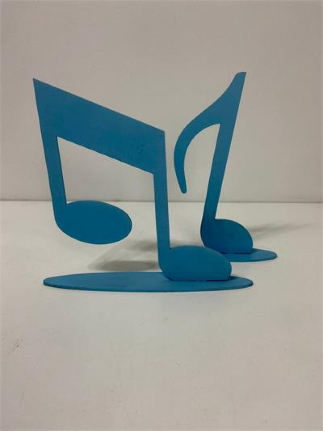 ED MDF NOTAS MUSICAIS KIT AZUL A19