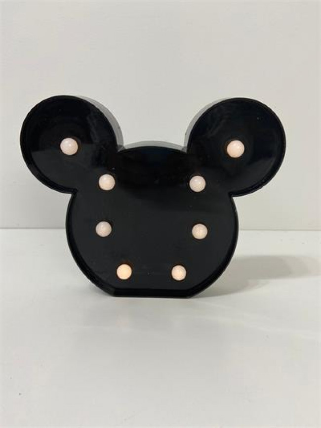 ED PLAST CABEÇA MICKEY PRETO A18C21L4 M