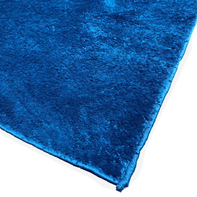 Tapete azul retangular 1.50 x 2.00 m