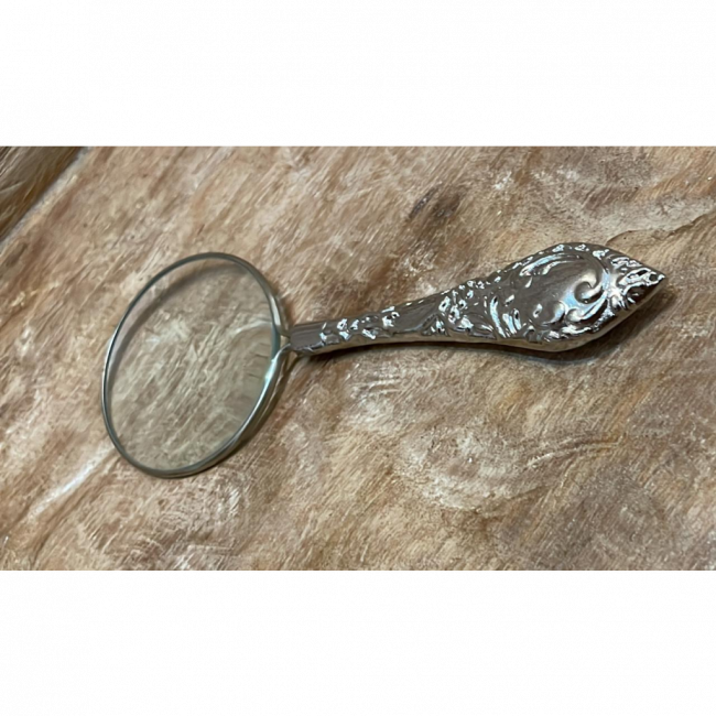 MINI LUPA PRATEADA