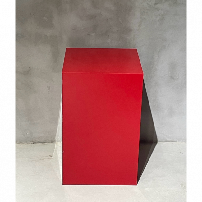 Cubo Acrílico Vermelho M