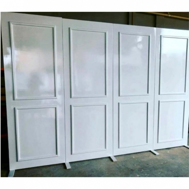 Painel Boiserie Branco