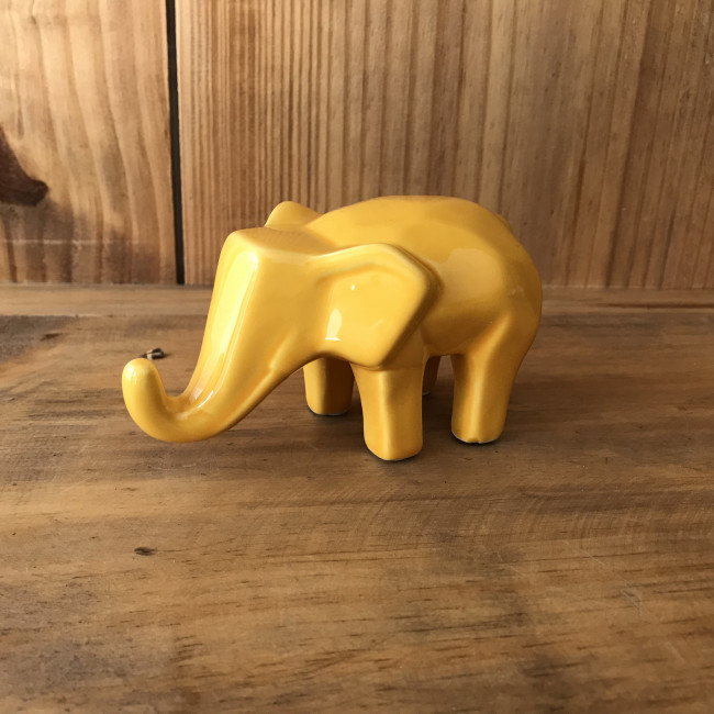 ELEFANTE AMARELO CERAMICA