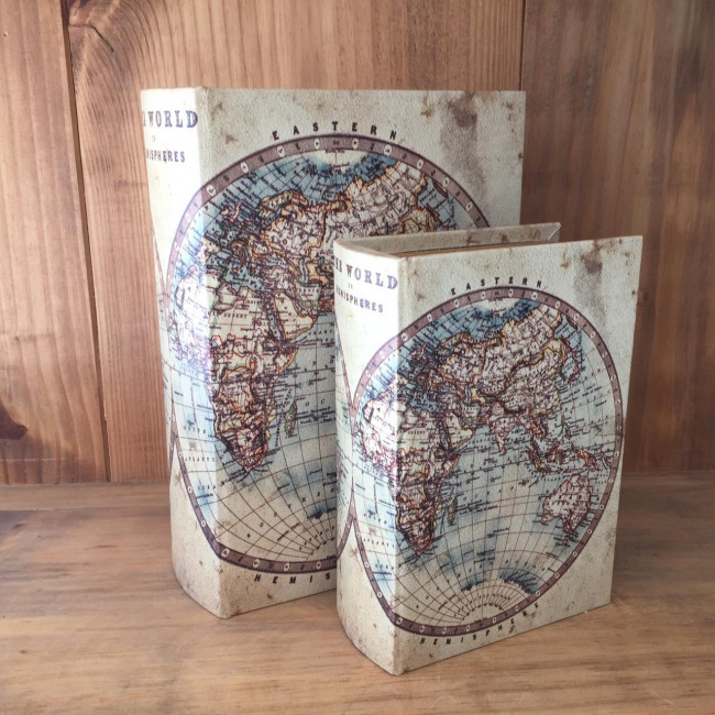 DUPLA DE LIVROS MAPA MUNDI