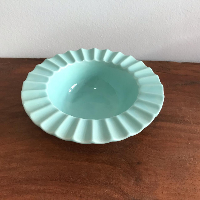 BOWL DE CERAMICA VERDE MENTA CE