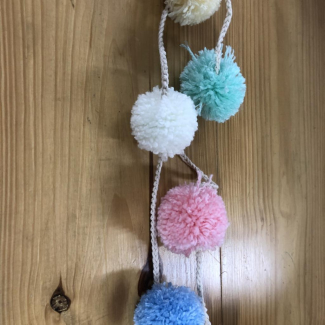 Bandeirola pompom candy