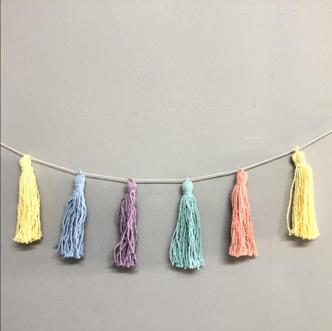 Bandeirola tassel candy