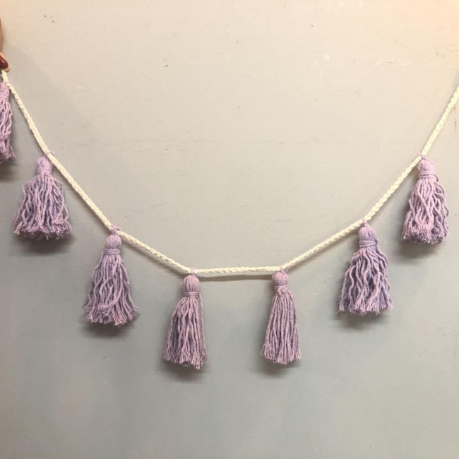 Bandeirola tassel Lilas